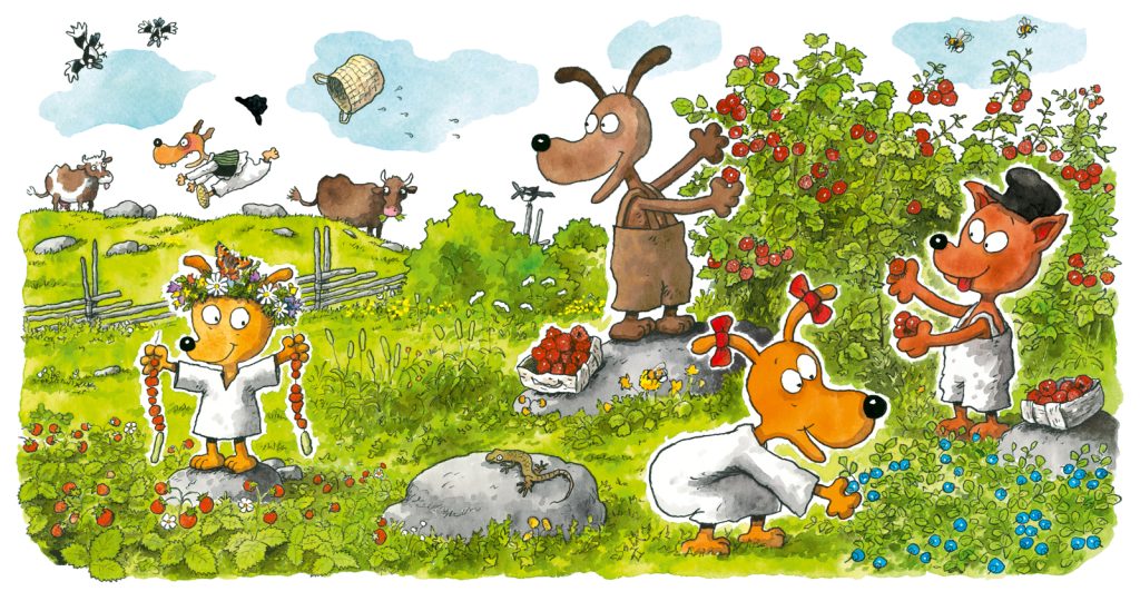 Mauri Kunnaksen Kirjasta Kesä Koiramäessä, Otava Oy / © Doghill Productions Oy